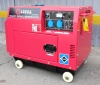 Дизельный генератор Амперос LDG 6500S-3 в шумозащитном кожухе Дизельный генератор Амперос LDG 6500S-3 в шумозащитном кожухе
